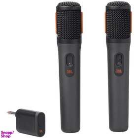 تصویر میکروفون بی سیم پارتی باکس جی بی ال مدل Wireless Mic بسته 3 عددی 