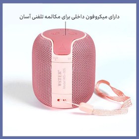 تصویر اسپیکر بلوتوث قابل حمل Wster مدل WS-305 Portable speaker model WS-305