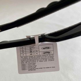 تصویر عینک آفتابی پلاریزه بیس دار ماتلیکس مدل 4040 | UV400 | مناسب بانوان و آقایان - مشکی 