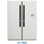 تصویر یخچال فریزر دوقلو الکترواستیل مدل PD21 ظرفیت اتوماتیک یخ ساز 