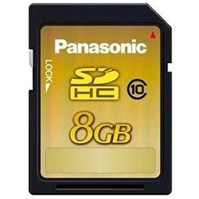 تصویر کارت حافظه SDHC سانترال پاناسونیک مدل KX-NS5135 کلاس 10 باظرفیت 8 گیگابایت ا Panasonic KX-NS5135 8GB SD Memory Card Panasonic KX-NS5135 8GB SD Memory Card