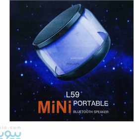 تصویر اسپیکر مینی بلوتوثی RGB مدل L-59 Speaker mini Bluetooth LGB L-59