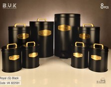 تصویر سرویس پاسماوری تمام فلزی بی وی کی طرح رویال کد 822591 