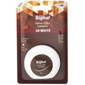 تصویر نخ دندان سیگنال مدل 3D White با طعم دارچین ا Signal Dental Floss 3D White Cinnamon 50 m Signal Dental Floss 3D White Cinnamon 50 m