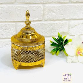 تصویر قندان توری گرد 