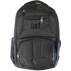 تصویر کوله پشتی طرح CAT کد ۱۸ ا CAT Code 18 Backpack Black CAT Code 18 Backpack Black