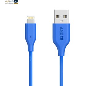 تصویر کابل لایتنینگ انکر مدل A8012 طول 0.9 متر ا Anker A8012 USB to Lightning Cable 0.9m Anker A8012 USB to Lightning Cable 0.9m