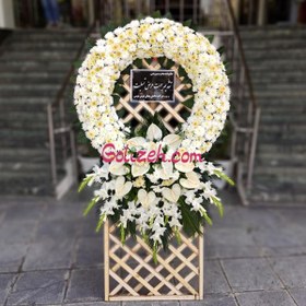 تصویر استند گل ترحیم 