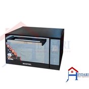 تصویر آون توستر مکس استیل ۶۰ لیتری لمسی با جوجه گردان 