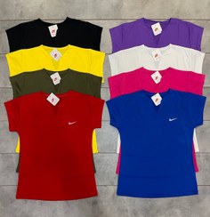 تصویر تیشرت یقه دلبری کد 143 