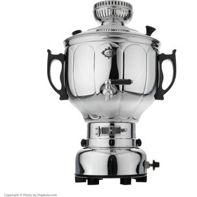 تصویر سماور گازسوز عالی نسب مدل Toranj ظرفیت 6 لیتر Alinassab Toranj Gaslight Samovar 6 Liter