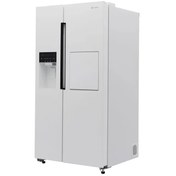 تصویر یخچال فریزر ساید بای ساید اسنوا 27 فوت مدل هارمونی S1Di-S110 Snowa S1Di-S110-S Side By Side Refrigerator