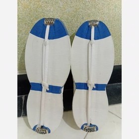 تصویر گیوه مردانه رنگ زیره ابی ( سایز45) 