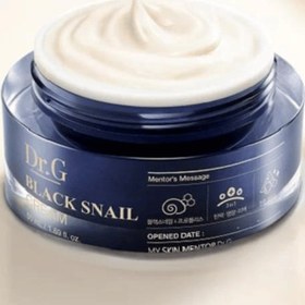 تصویر کرم ترمیم‌کننده و جوان‌ساز پوست با عصاره حلزون سیاه دکتر جی DR.G - Black Snail Cream