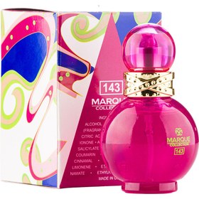 تصویر عطر جیبی زنانه مدل Britney Spears Electric Fantasy کد 143 حجم 25 میل مارکو کالکشن Marque Collection Britney Spears Electric Fantasypocket Perfume 25ml