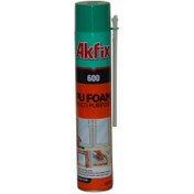 تصویر اسپری فوم پلی اورتان آکفیکس مدل MULTI PURPOSE Akfix Polyurethane foam spray MULTI PURPOSE model