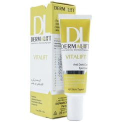 تصویر کرم ضد تیرگی و التیام بخش دور چشم ویتالیفت درمالیفت 25 میلی لیتری 