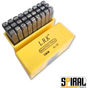 تصویر سنبه حروف کوب سایز 8 میلیمتر WARSTEED TOOLS مدل L.R.K 