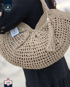 تصویر کیف رافیا لاله 