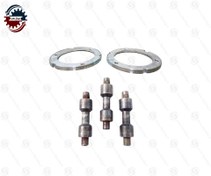 تصویر جفت آلومینیوم کشویی 3و4 گیربکس با 3 عدد پین(پژو 405، سمند، پرشیا) 