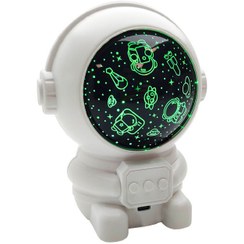 تصویر چراغ خواب فضانورد موزیکال طرح رقص نور 