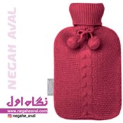 تصویر کیسه آب گرم HB202 Plus بافتنی قرمز امسیگ 