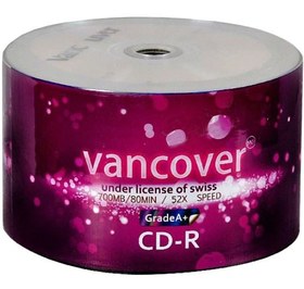 تصویر سی دی خام ونکوور شیرینگ بسته 50 عددی Vancover CD-R - Pack of 50