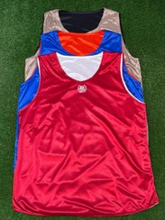 تصویر کاور ورزشی دورو فری سایز مشکی و بژ 