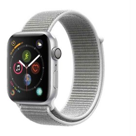 Silver aluminum case sale with seashell sport loop