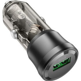 تصویر شارژر فندکی 18 وات بروفون مدل BZ23 USB BOROFONE BZ23 USB Noble single-port QC3.0 car charger