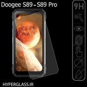 تصویر گلس اورجینال محافظ صفحه نمایش گوشی دوجی Doogee S89 