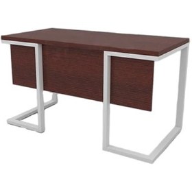 تصویر میز اداری چوب فلز مدل فرهود DESK Farhood MODEL