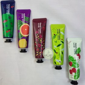 تصویر پک 5 عددی کرم مرطوب کننده مدل میوه ای وان اسپرینگ One Spring Fruit Moisturizing Cream 5Pcs Pack