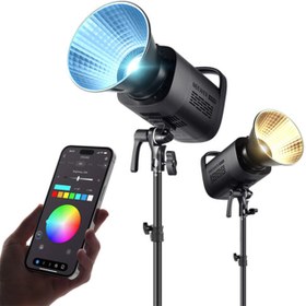 تصویر ویدئولایت نیور Neewer CB100C RGB LED Monolight 