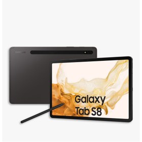 تصویر تبلت سامسونگ مدل Galaxy Tab S8 X706 ظرفیت 128 گیگابایت و رم 8 گیگابایت به همراه شارژر 