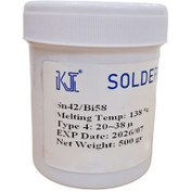 تصویر خمیر قلع 138 درجه سانتیگراد ki 