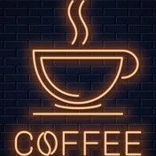 تصویر نئون کافه - 12 Neon coffe