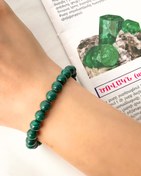 تصویر دستبند سنگ مالاکیت 