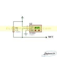 تصویر آی سی DS18B20 TO-92 IC DS 18B20 TO-92