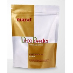 تصویر پودر دکلره سبز 300گرم مارال Maral Green Deco Powder 300g