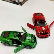 تصویر ماشین اسباب بازی فلزی مدل شورلت 