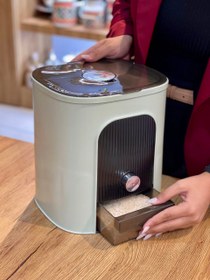 تصویر جا برنجی و حبوبات 