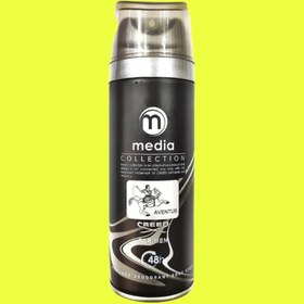 تصویر اسپری بدن مردانه طرح جدید مدل کرید اونتوس حجم 200میل مدیا Media Body Spray Creed Aventus For Men 200ml