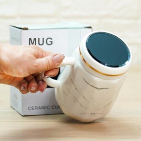 تصویر ماگ درب آینه ای 