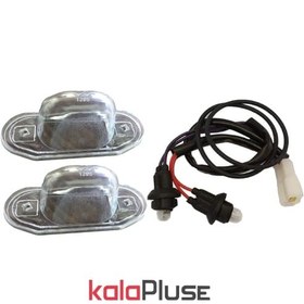 تصویر چراغ پلاک عقب پراید 