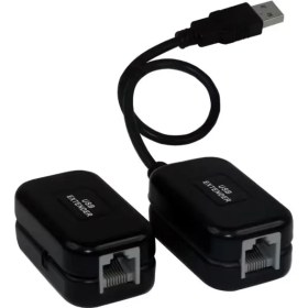 تصویر توسعه دهنده USB روی کابل شبکه 60 متر فرانت مدل FN-U1E60 FARANET FN-U1E60 USB Extender Cable 60M