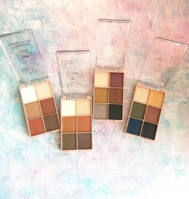 تصویر پالت سایه چشم ۶ رنگ دودو گرل 