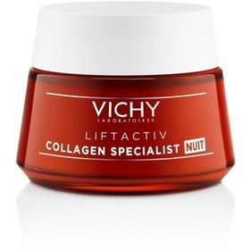 تصویر Vichy ضد چین و چروک کرم تقویت کلاژن پوست حساس 50 میلی لیتر 