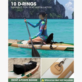 تصویر پدل بورد BIG FLY TIMBERHUNTER WOOD 