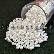 تصویر مروارید اشکی پلاستیکی بسته ۵۰ گرمی 